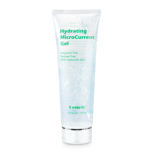 Hydrating Microcurrent Conductive Gel, Fragrance-Free, Paraben-Free, Gel Primer with Hyaluronic