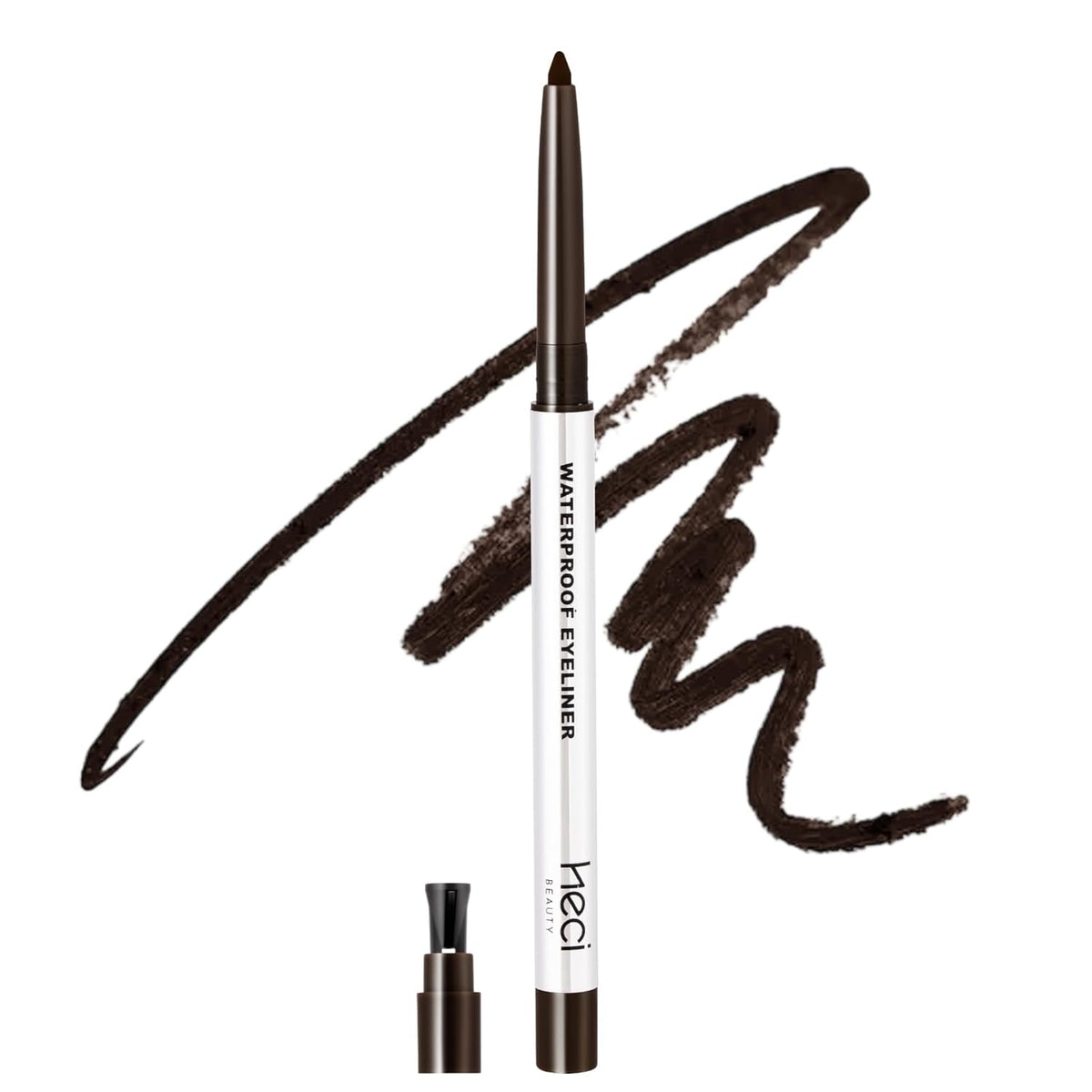 Mechanical Gel Eyeliner Pencil with a High-Pigment, Waterproof & Smudge-resistant, Glide Tip Eye