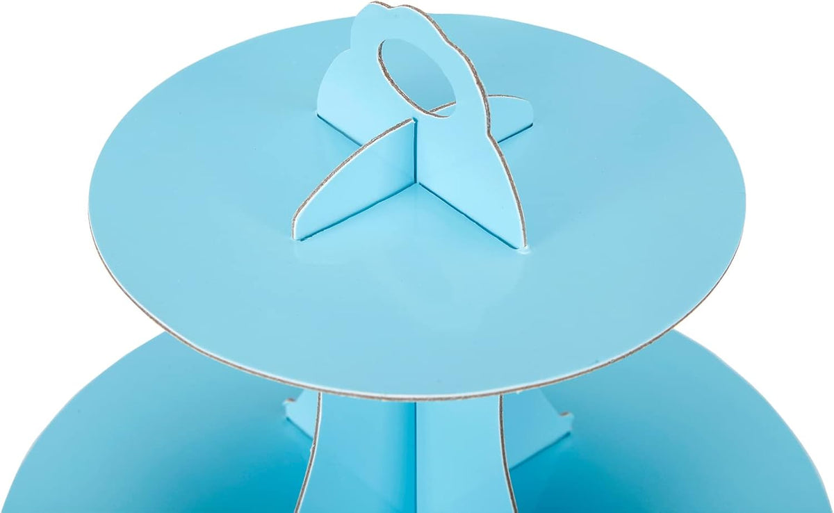2Pcs 3-Tier Cupcake Stand, Cake Stand holder, Tiered DIY Cupcake Stand Tower for Dessert Table