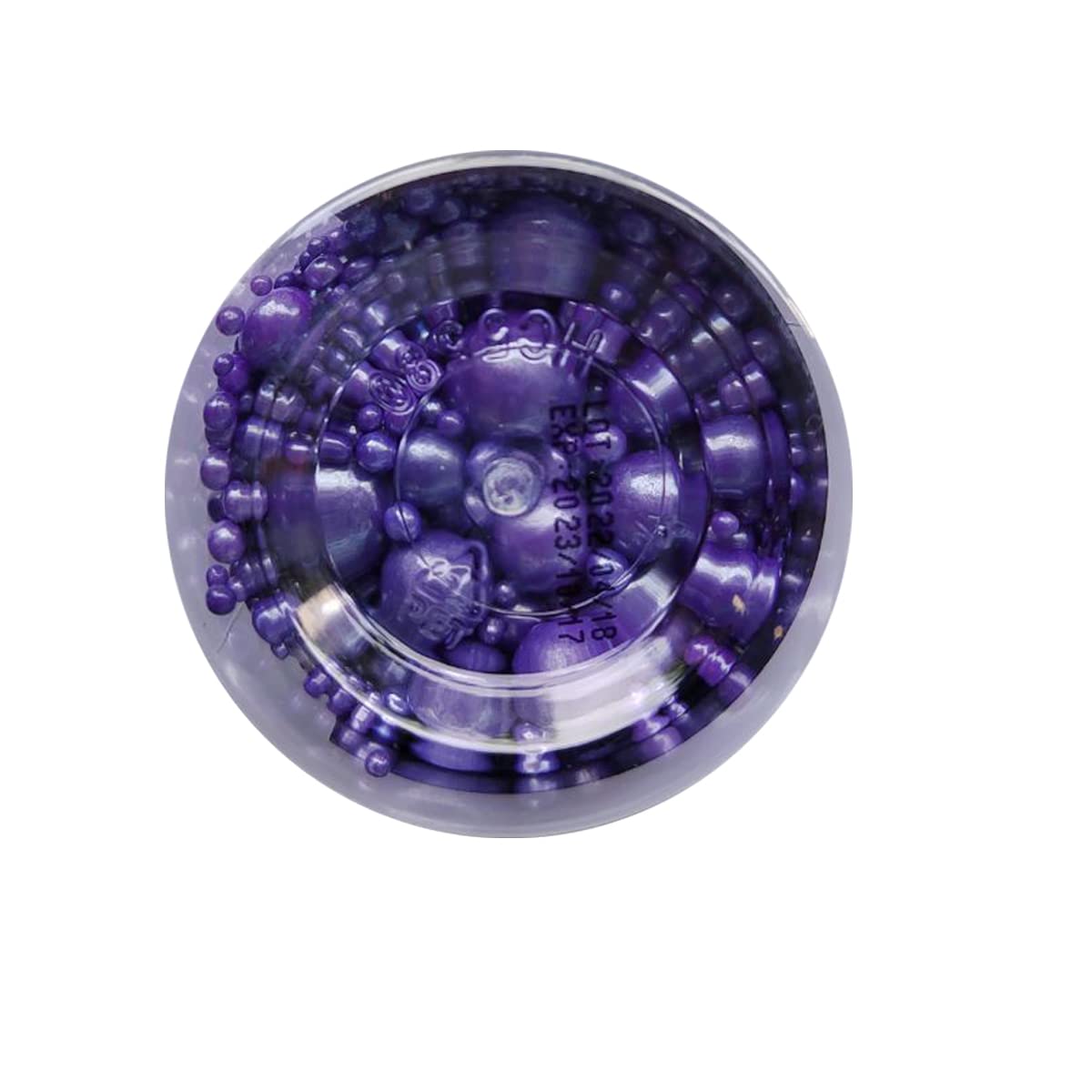 Edible Purple Sugar Pearls Candy Sprinkles 120G/ 4.23Ounce Baking Cake Sprinkles Cupcake and Cake