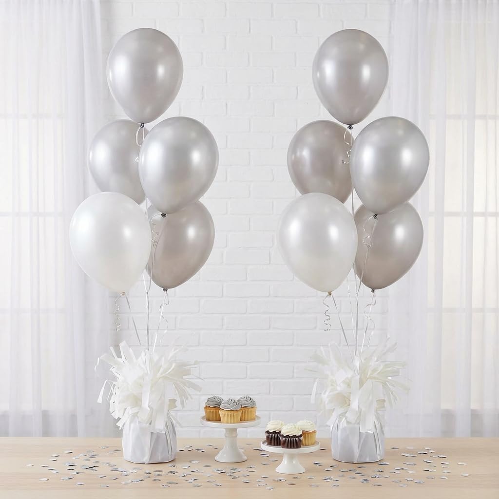 Moretreat Balloon Weights White 6Pcs