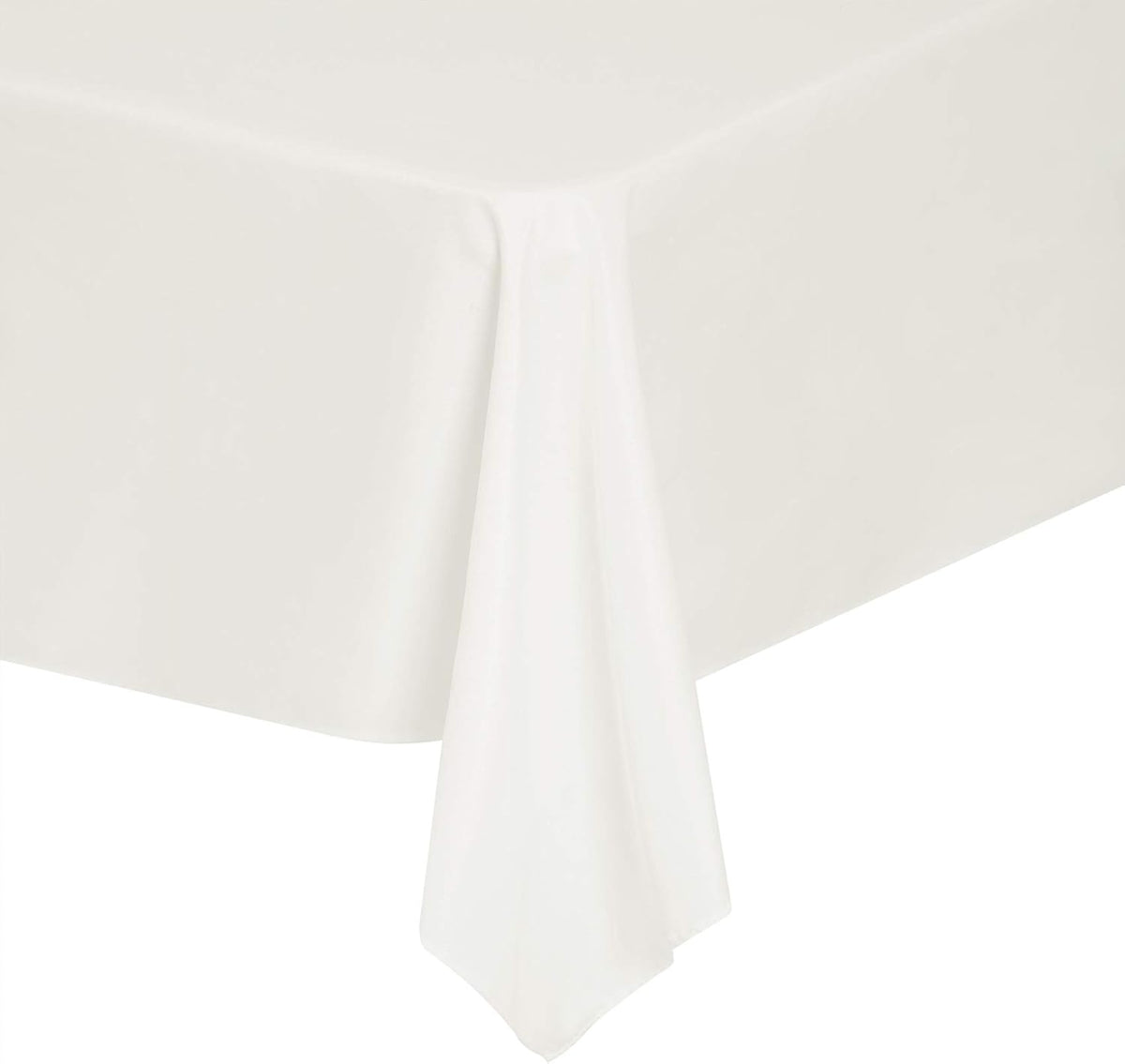Rectangle Tablecloth 90x156 inch Washable Polyester Fabric Table Cloth for Wedding Party Dining