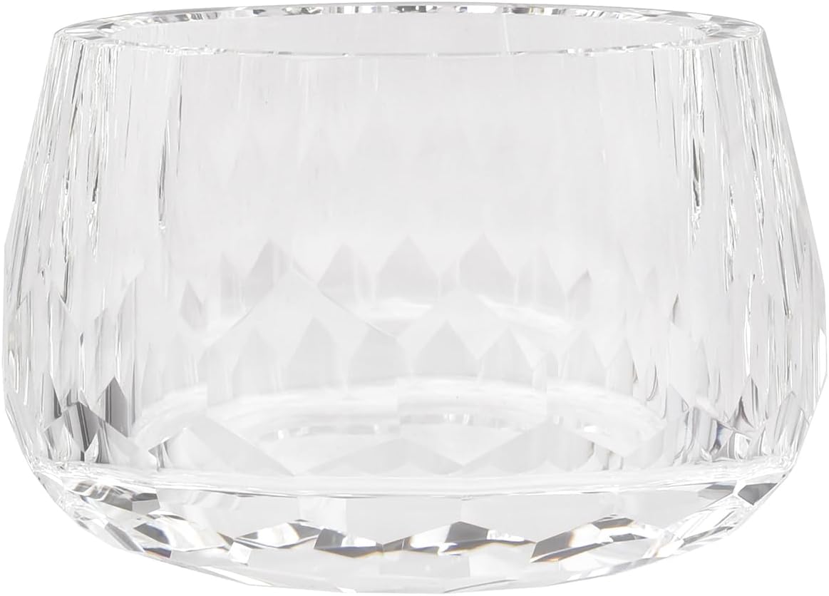 kitCom Crystal Jewelry Jar, Crystal Wedding Candy Buffet Jar, Home Decoration Party Cotton Swab