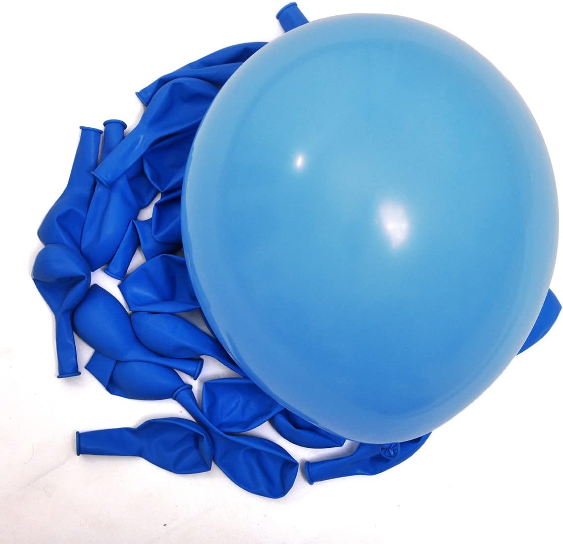 300 Pack Light Blue Balloons 12 inch Blue Latex Party Balloon Bulk for Various Party Events