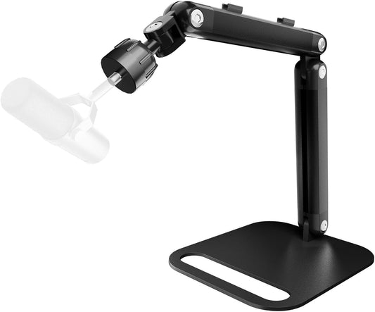 Adjustable Desktop Microphone Stand, Microphone Arm Mic Stand for Fifine AM8, K669B, Blue Yeti