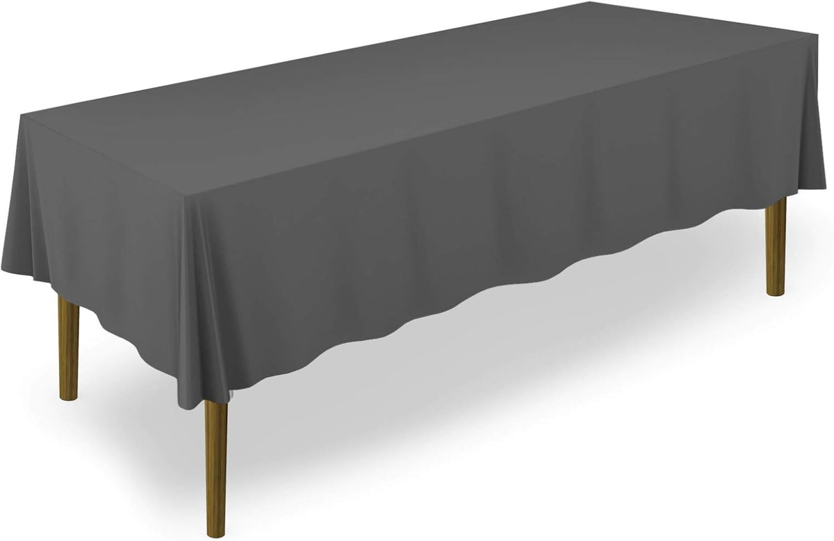 Lann's Linens - 10 Premium 60" x 126" Tablecloths for Wedding/Banquet/Restaurant - Rectangular