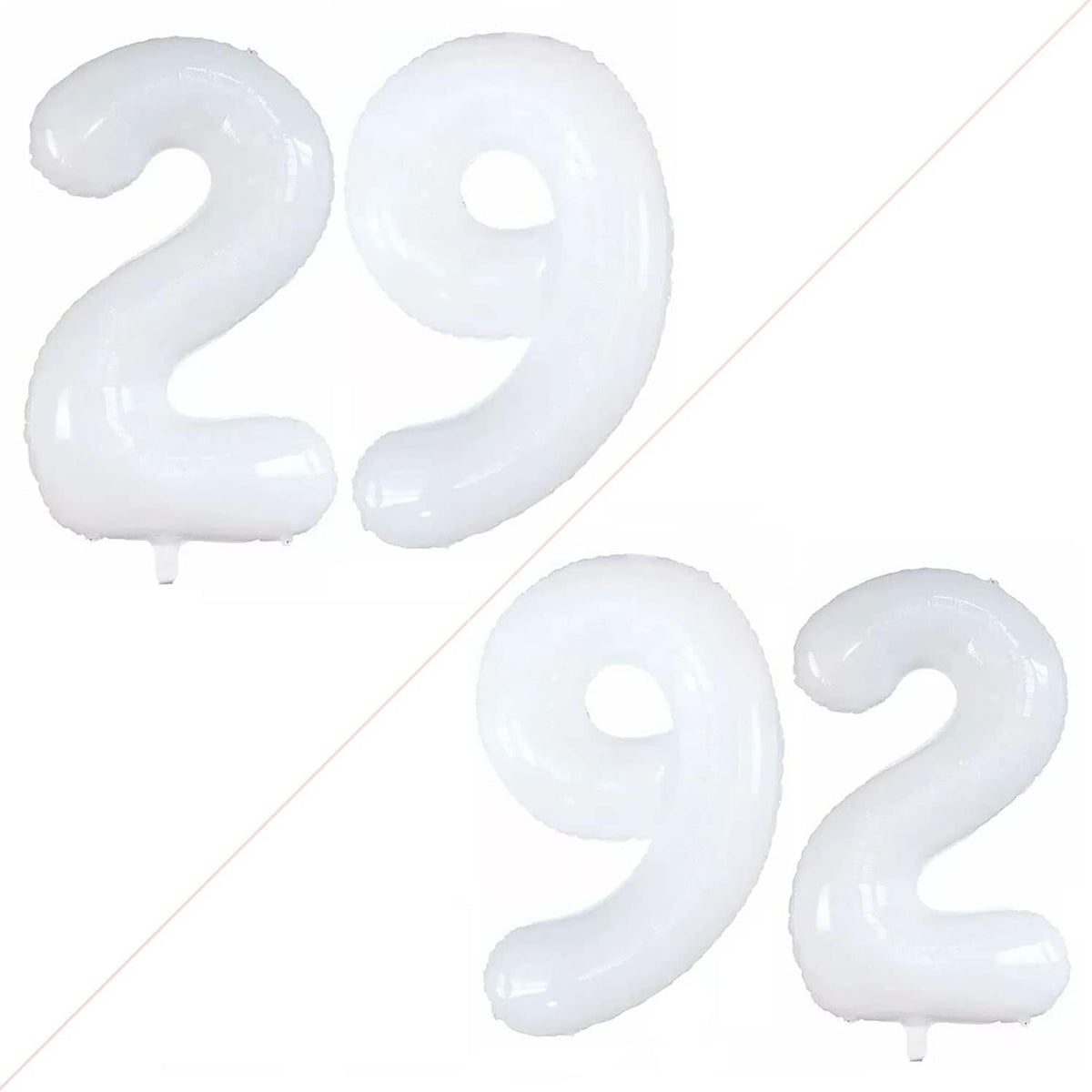 GOER Number 29 Balloons for 29th Birthday Party Decorations,42 Inch Jumbo Foil Helium 92 Balloons