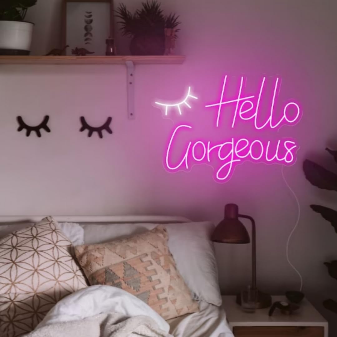 LED Neon Sign Night Light for Wall Party Décor Bedroom Room Bar Wedding Home Birthday Art