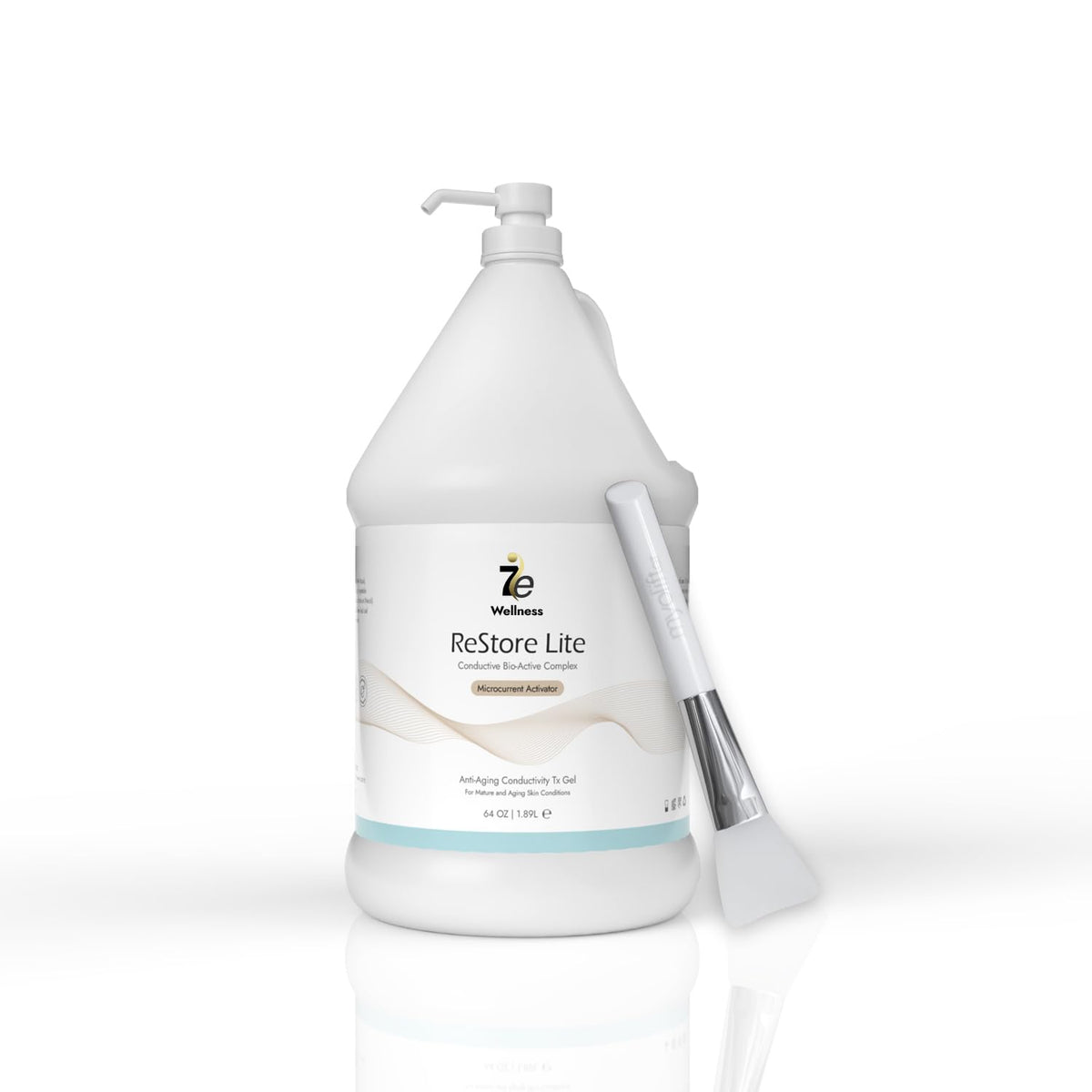7eWellness Myolift Restore Lite Gel 64oz - Conductive Gel for Beauty & Skincare, Microcurrent, Face