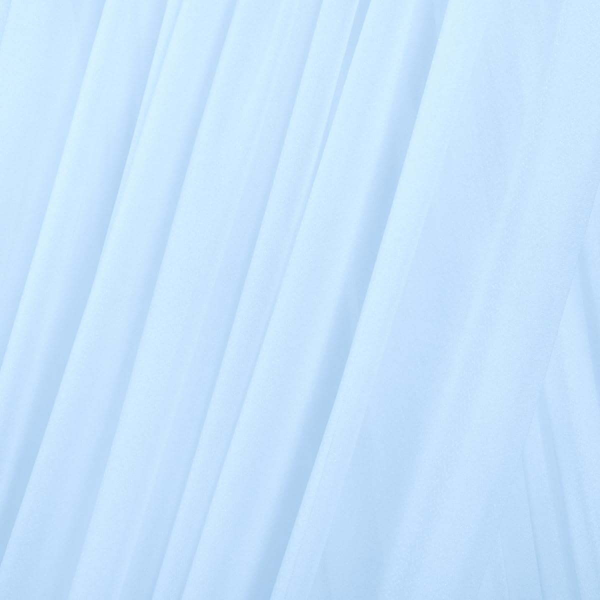 MLMC Baby Blue Wedding Arch Draping Fabric 2 Panels 29" x 20 FT Extra Long Lavender Gauze Drapes