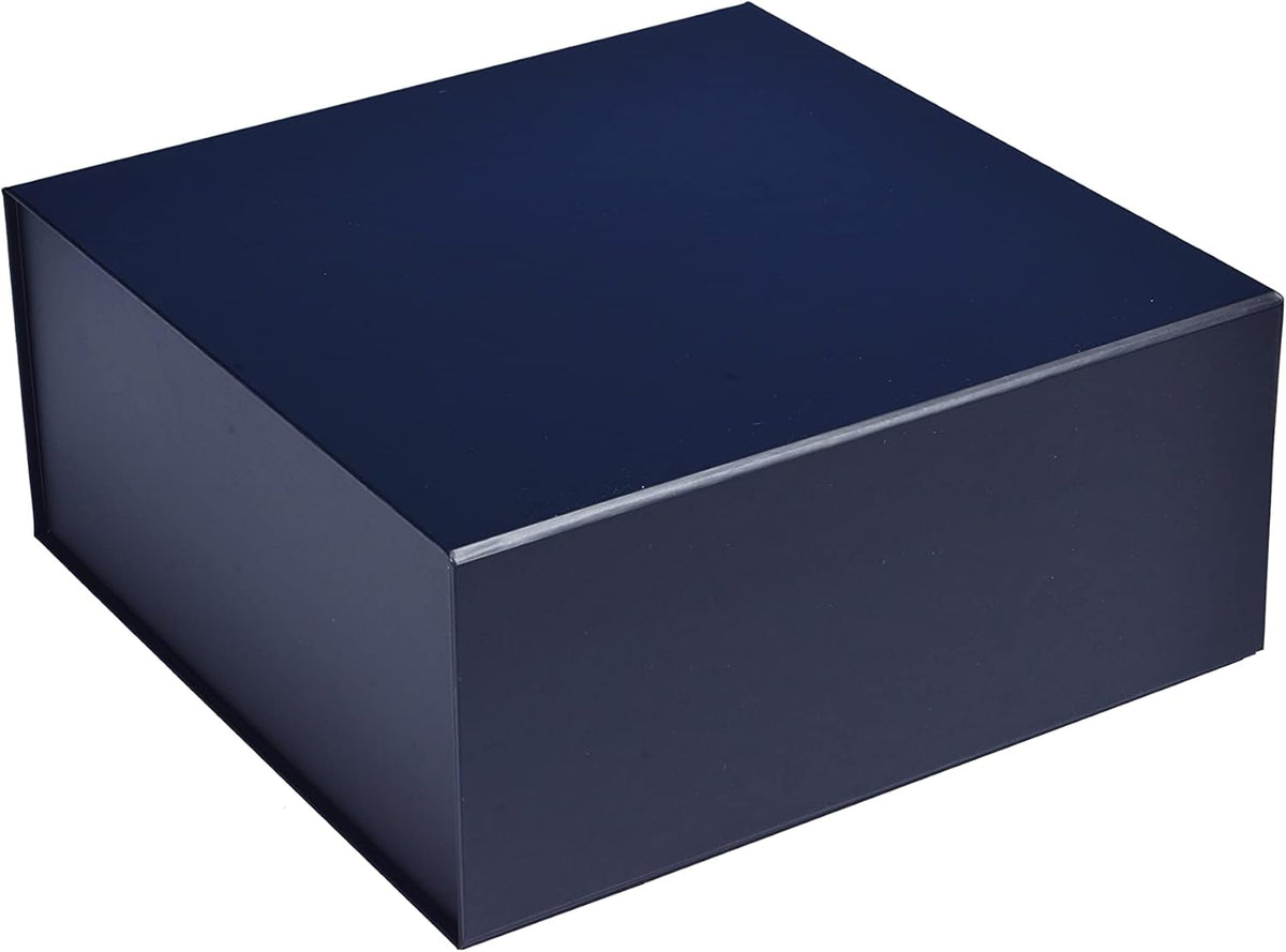 CECOBOX - Gift Boxes with Lids for Presents 6"x6"x2.75" - Matte, Collapsible Magnetic Closure Gift