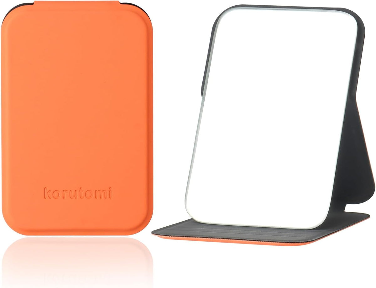 Hand Mirror,Ultrathin Ultralight, Portable, Folding, Handheld, Compact Travel Mirror for