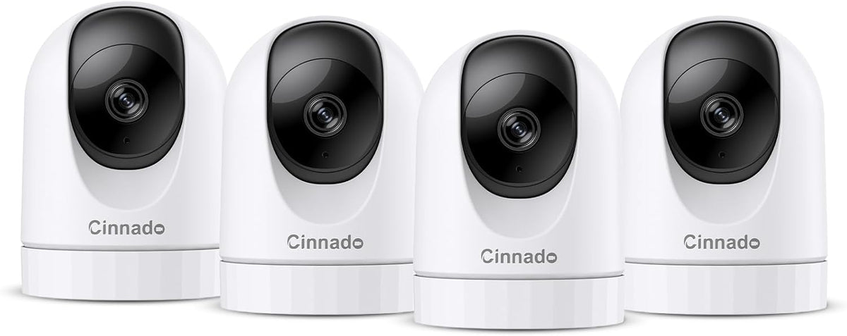 2K Home Security Cameras-2.4Ghz WiFi Indoor Camera with 360° Motion Detection for
