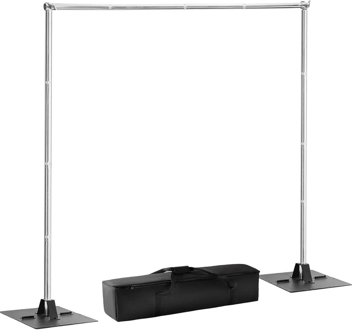 Heavy Duty Pipe and Drape Frame Kit 10x10ft Adjustable Height/Width Photography Background Support