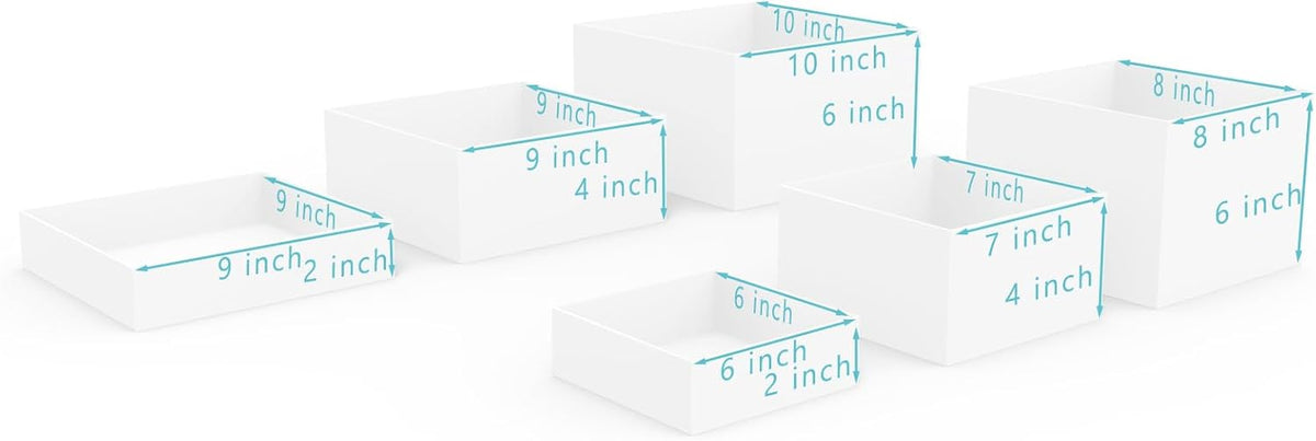 Buffet Risers, Food Risers for Buffet Table, Display Stand Shelf for Catering Dessert Collectibles