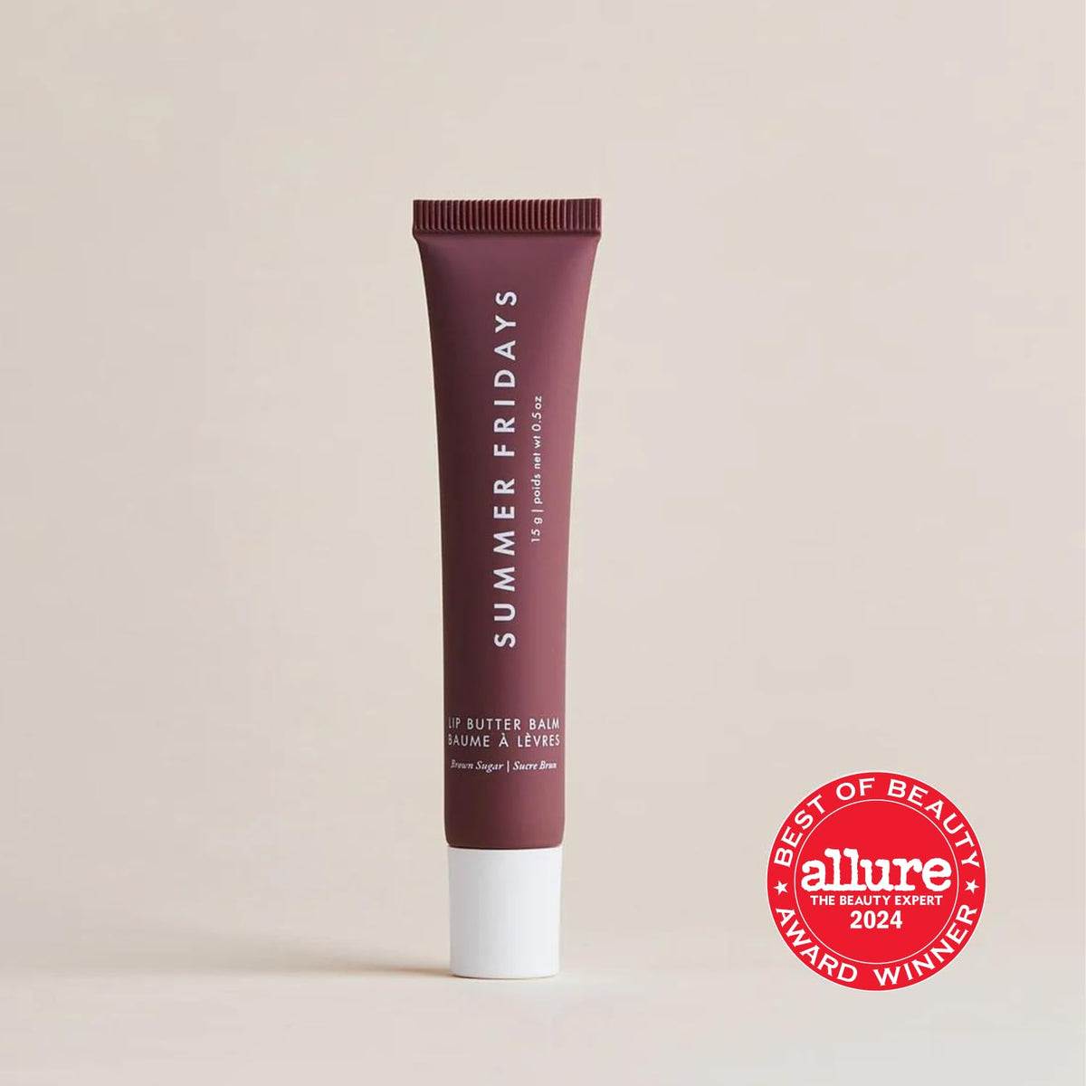 Summer Fridays Tinted Lip Butter Balm - Conditioning Vegan Lip Balm for Instant Moisture, Shine &