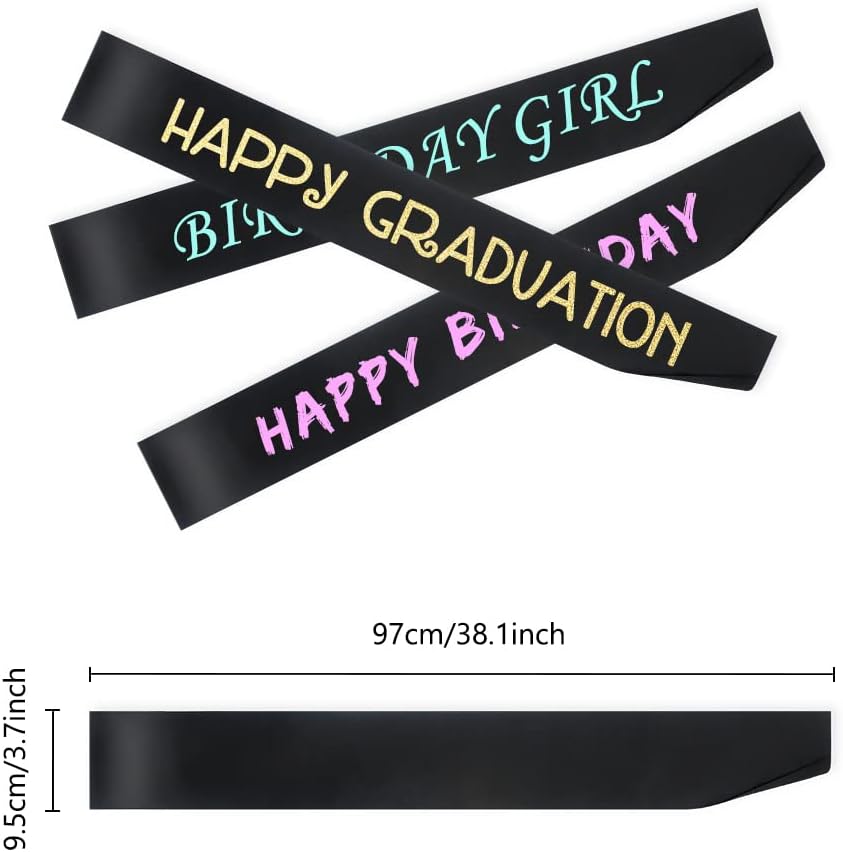 16 Pcs Sash Blank Satin Sash Black Sash Party, Bride To Be Sash, Plain Sash, Diy Sash Sashes For