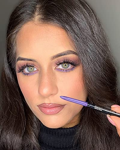 VASANTI Kajal Waterline Eyeliner Pencil (Violet Rays) - Long lasting, Blendable, Safe for Sensitive