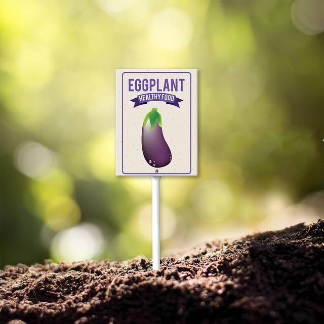 Eveokoki Aluminum Seed & Plant Labels - Plant Markes for Seedlings-Plant Tags for Pots - Garden