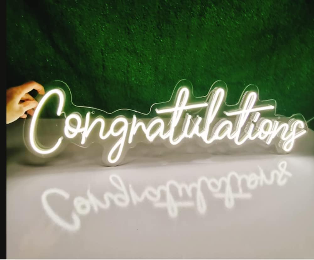 LED Neon Sign Night Light for Wall Party Décor Bedroom Room Bar Wedding Home Birthday Art