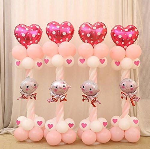 120 PCS Decorative Balloons Rings Balloon arch Convenient Clip Connector, Wedding decorations Event