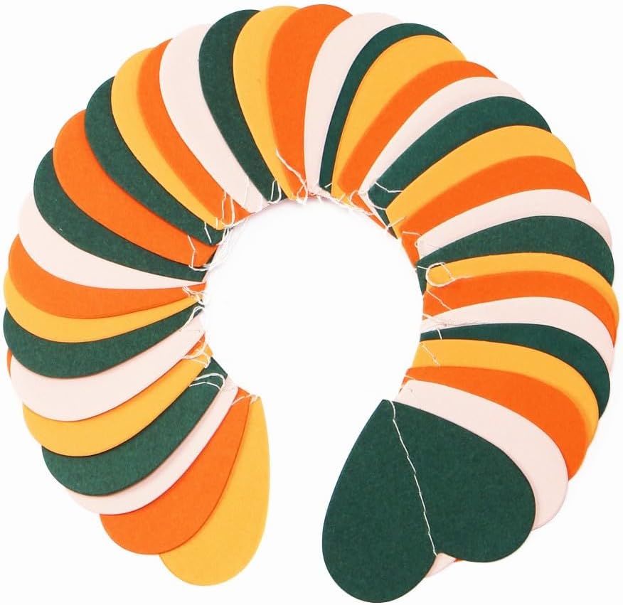 Pink Green Orange Party-Decorations Heart-Garland - 52ft Little Cutie Baby Shower Hanging