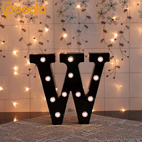 Decorative LED Illuminated Letter Marquee Sign - Alphabet Marquee Letters with Lights For Wedding