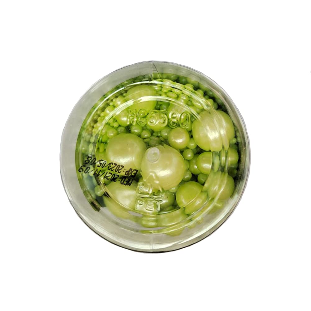 Edible Green Sugar Pearls Candy Sprinkles 120G/ 4.23Ounce Baking Cake Sprinkles Cupcake and Cake