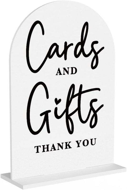 Acrylic Wedding Sign Cards and Gifts Sign for Wedding Wedding Signs for Ceremony Modern Calligraphy