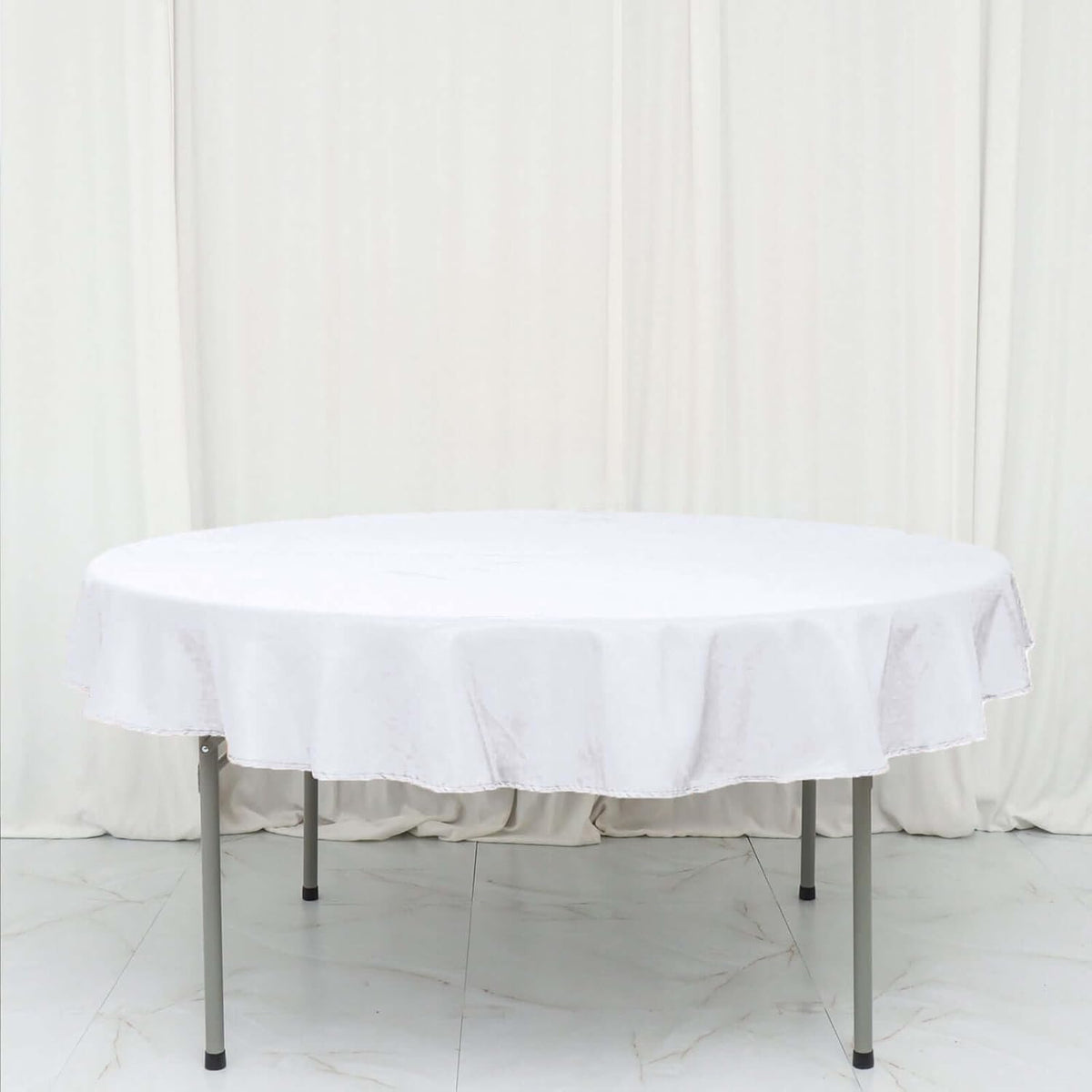 Efavormart Round Tablecloth, 70 Inch Stain & Wrinkle Resistant Washable Table Cloth, Decorative