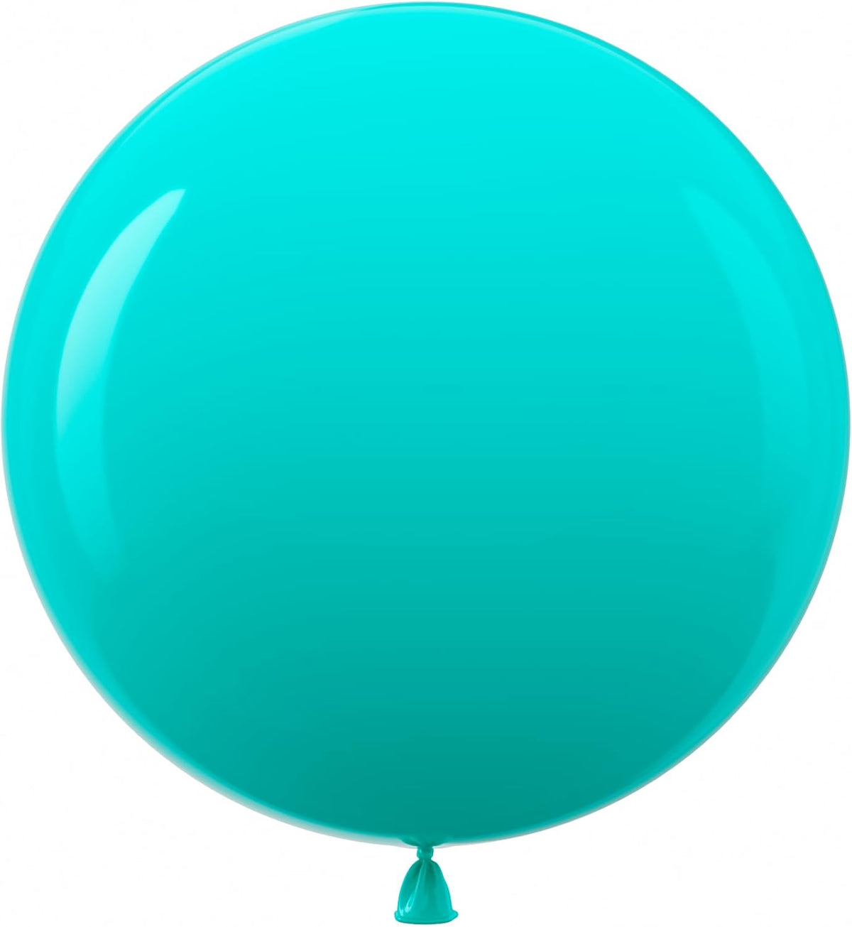 Bezente Teal Giant Balloons 36 Inch - 8 Pack Jumbo Teal Balloons Large Round Turquoise Latex