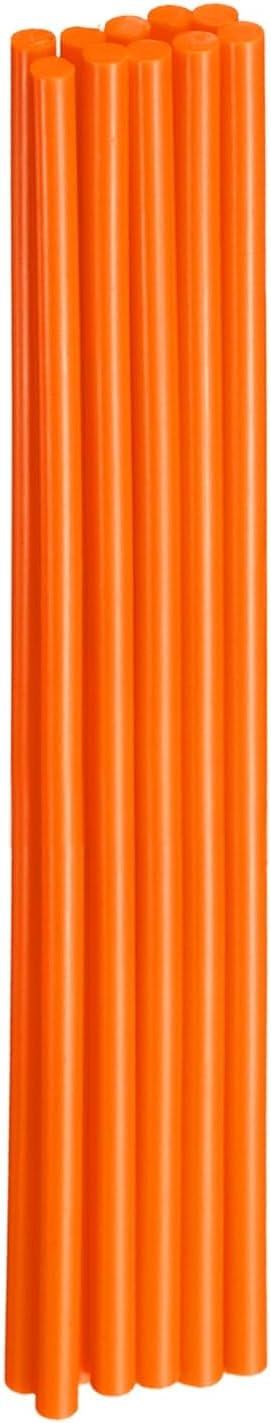 HARFINGTON 10pcs Hot Glue Sticks 0.28" Dia x 9.84" Long EVA Mini Hot Melt Adhesive Glue Stick for