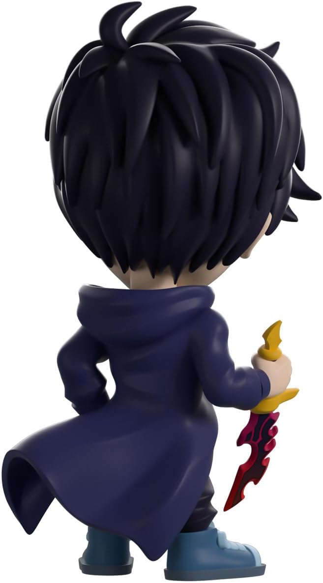 Youtooz Sung Jinwoo 4.7 Inch Vinyl Figure, Solo Leveling Sung Jiwoo Shadow Monarch Collectible for