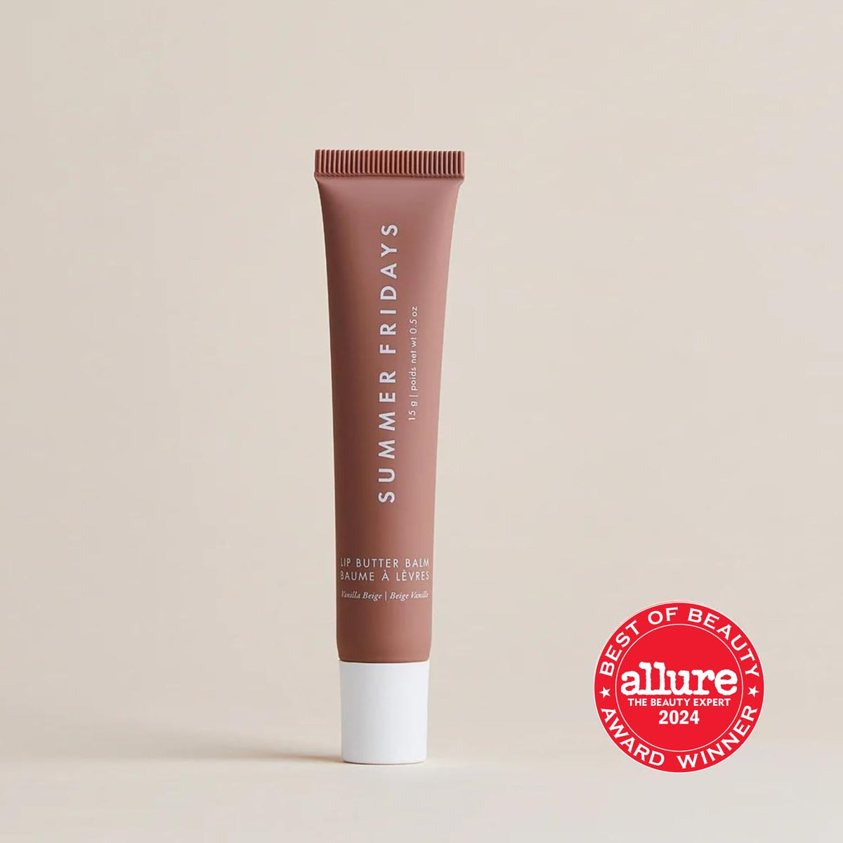 Summer Fridays Tinted Lip Butter Balm - Conditioning Vegan Lip Balm for Instant Moisture, Shine &