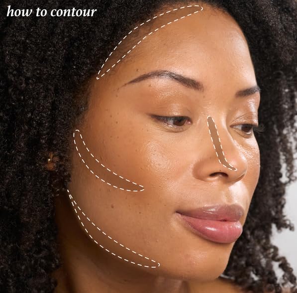 Julep Skip the Brush Cream to Powder Bronzer & Contour Stick - Melted Cocoa Medium skin tones