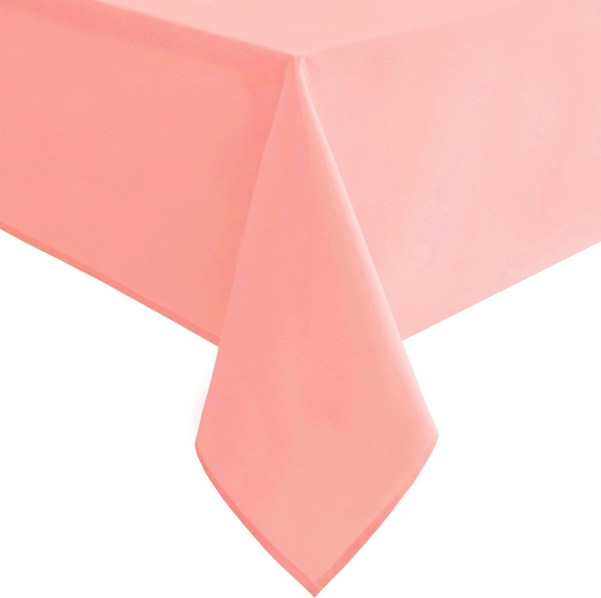 Hiasan Rose Pink Rectangle Tablecloth - Waterproof and Spillproof Washable Fabric Table Cloth for