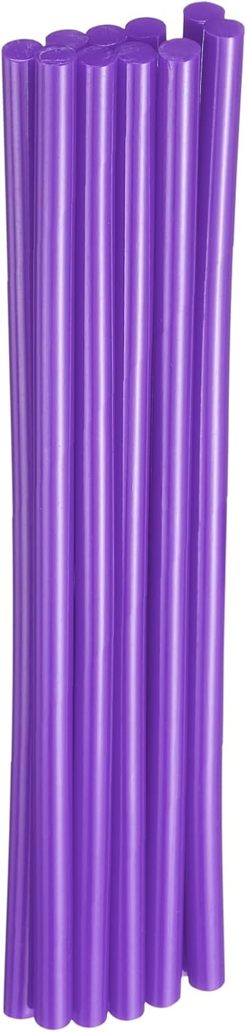 HARFINGTON 10pcs Hot Glue Sticks 0.28" Dia x 7.87" Long EVA Mini Hot Melt Adhesive Glue Stick for