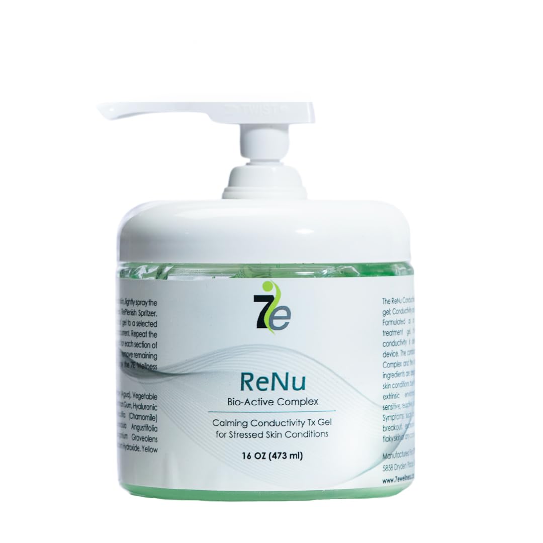 7eWellness Myolift ReNu Conductive Gel for Microcurrent, Renu Microcurrent Conductive Gel for Face