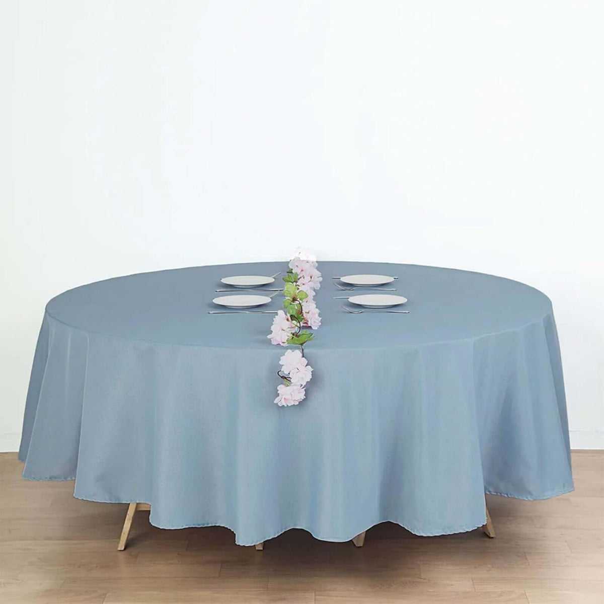 Efavormart Round Tablecloth, 90 Inch Stain & Wrinkle Resistant Washable Table Cloth, Decorative