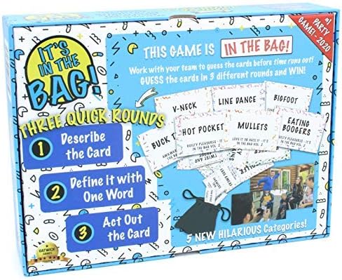 It’s in The Bag! – Party Game Will Have You Laughing Hysterically – Like Charades on Steroids for