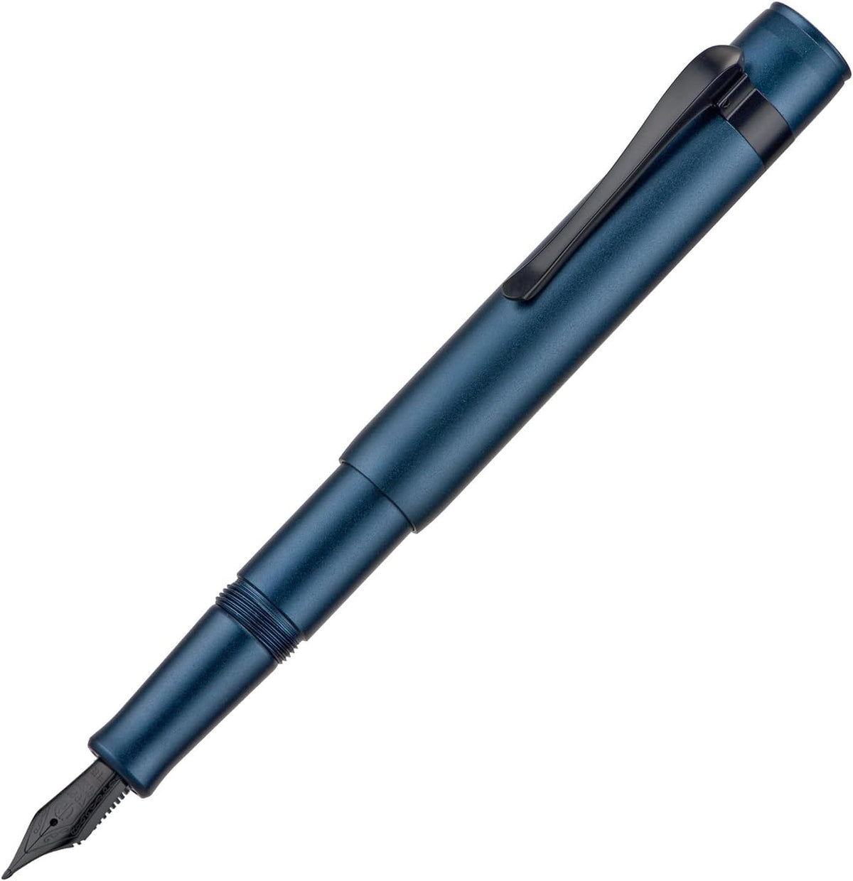 Hongdian M2 Black Forest Mini Fountain Pen, Long Blade Nib & Sleek Shape Aluminium Short Pocket