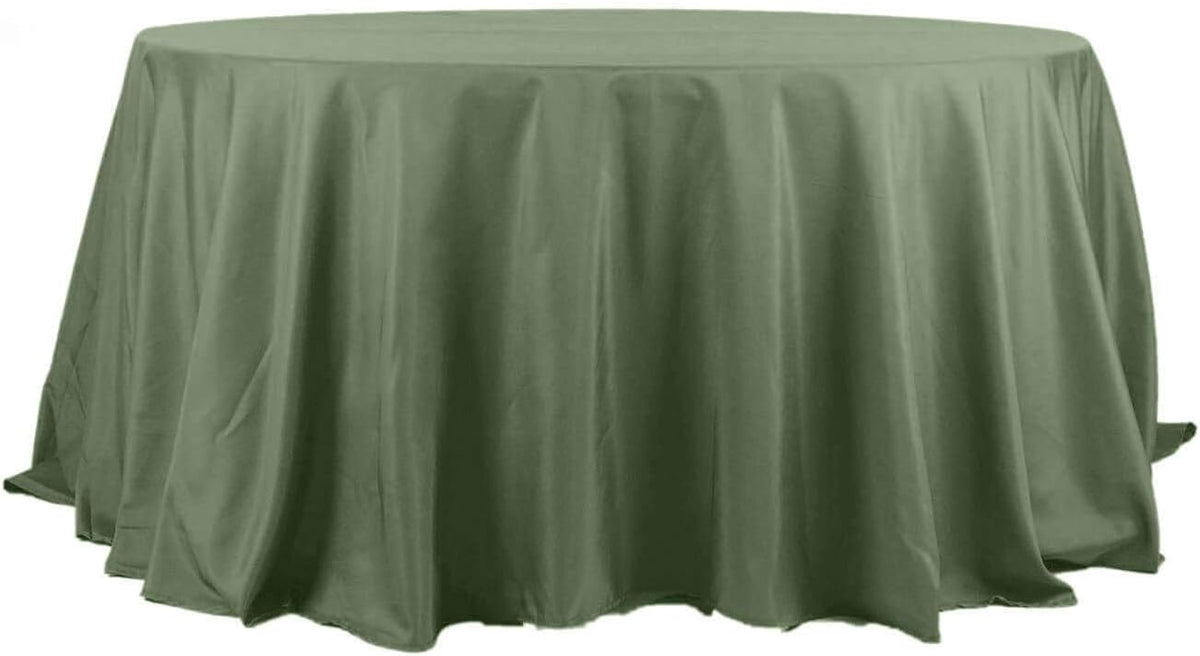 Efavormart Round Tablecloth, 132 Inch Stain & Wrinkle Resistant Washable Table Cloth, Decorative