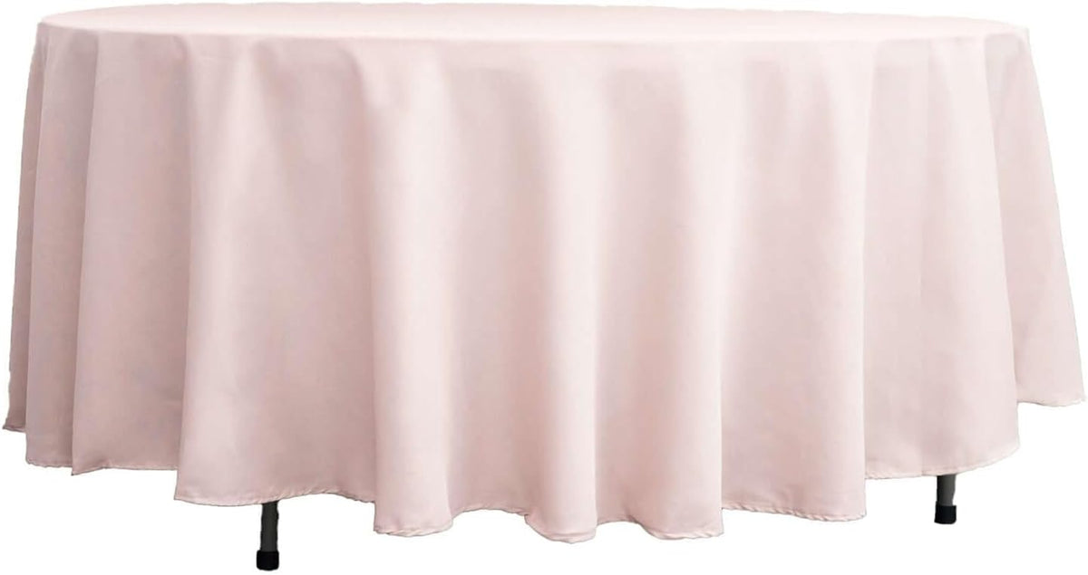 Efavormart Round Tablecloth, 108 Inch Stain & Wrinkle Resistant Washable Table Cloth, Decorative