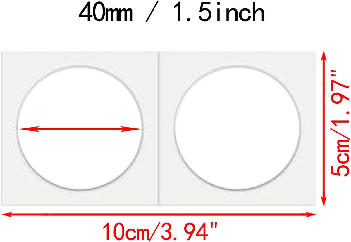 200 PCS Premium Cardboard Coin Flips 2 x 2 inch Coin Collection Supplies for Large Dollar, Mylar