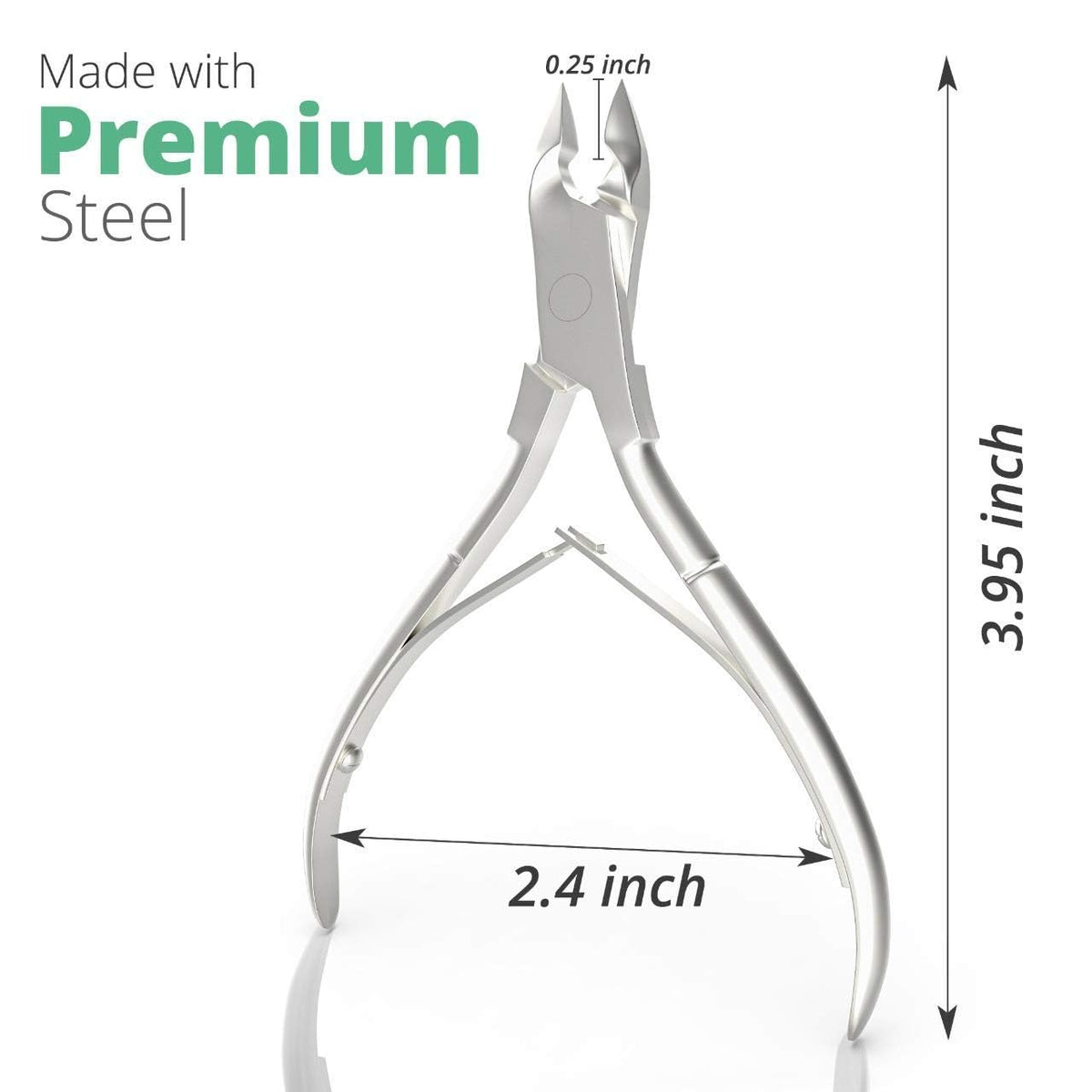 Professional Cuticle Trimmer Nail Cuticle Cutter Stainless Steel Cuticle Nippers with Sharp Blades