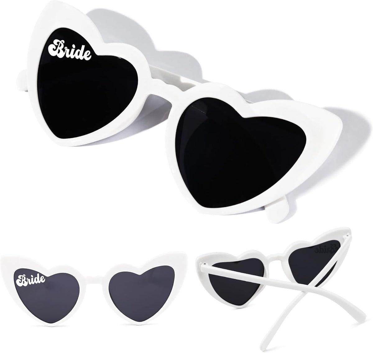 YOGFIT Heart Sunglasses for Women Fashion Classic Love Eye Protection Sunglasses Vintage Cute Heart
