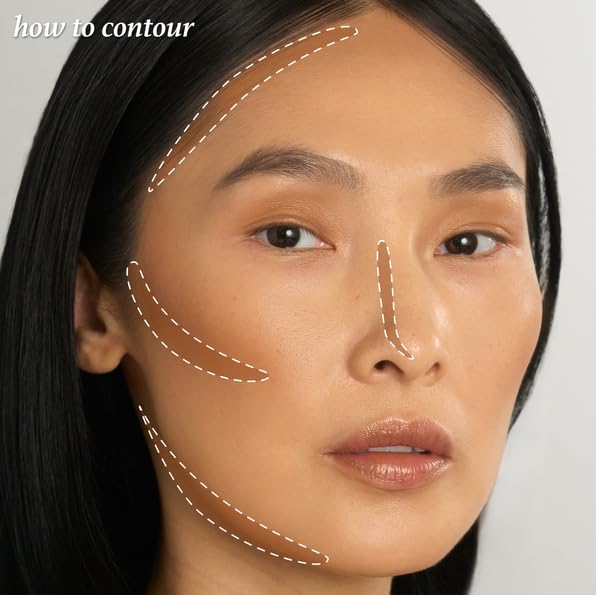 Julep Skip the Brush Cream to Powder Bronzer & Contour Stick - In Paradise Darker skin tones - Long