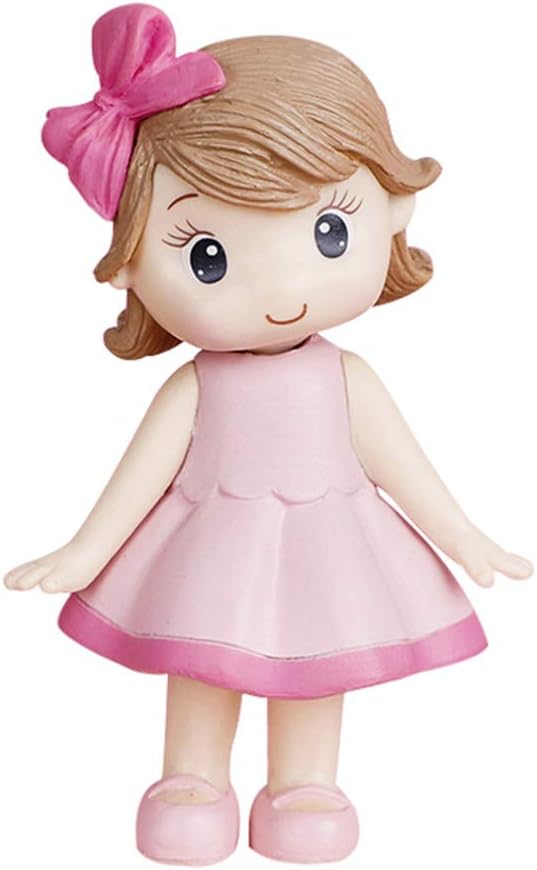 STOBOK Cake Dessert Ornament Doll Cakes Toppers Girls Princess Figurine Dolls Birthday Party Cakes