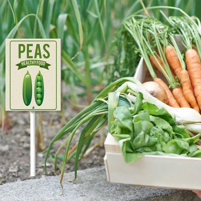 Eveokoki Aluminum Seed & Plant Labels - Plant Markes for Seedlings-Plant Tags for Pots - Garden
