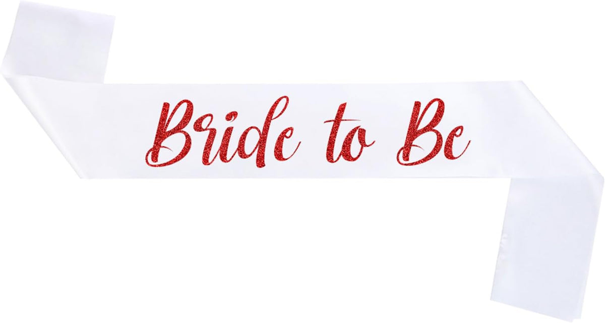 Bride to Be Sash, Bride Sash Bachelorette Party Bridal Shower Sashes Bachelor Decorations Just
